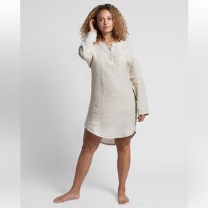 Parachute Women’s Linen Sleep Shirt